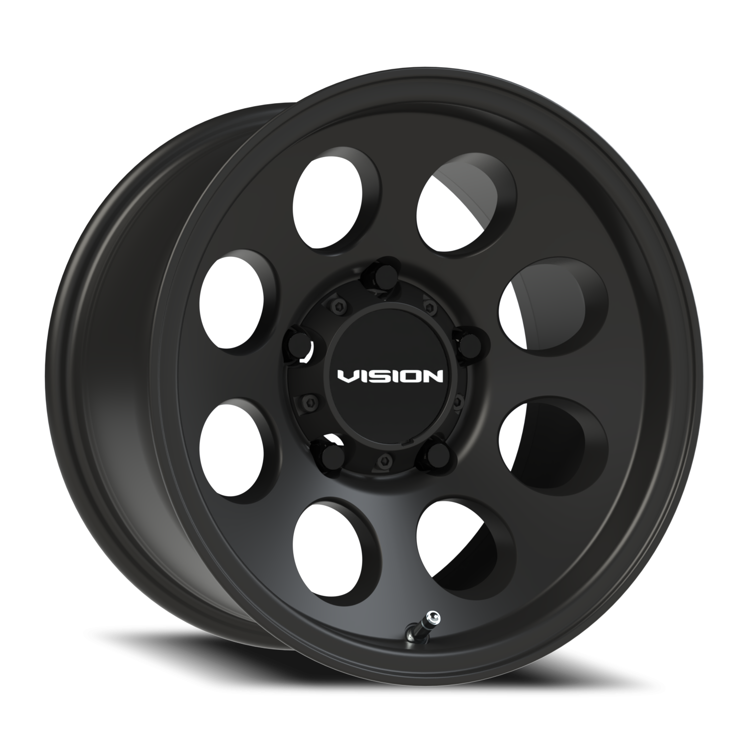 Vision Midway 15X8 Satin Black Wheel