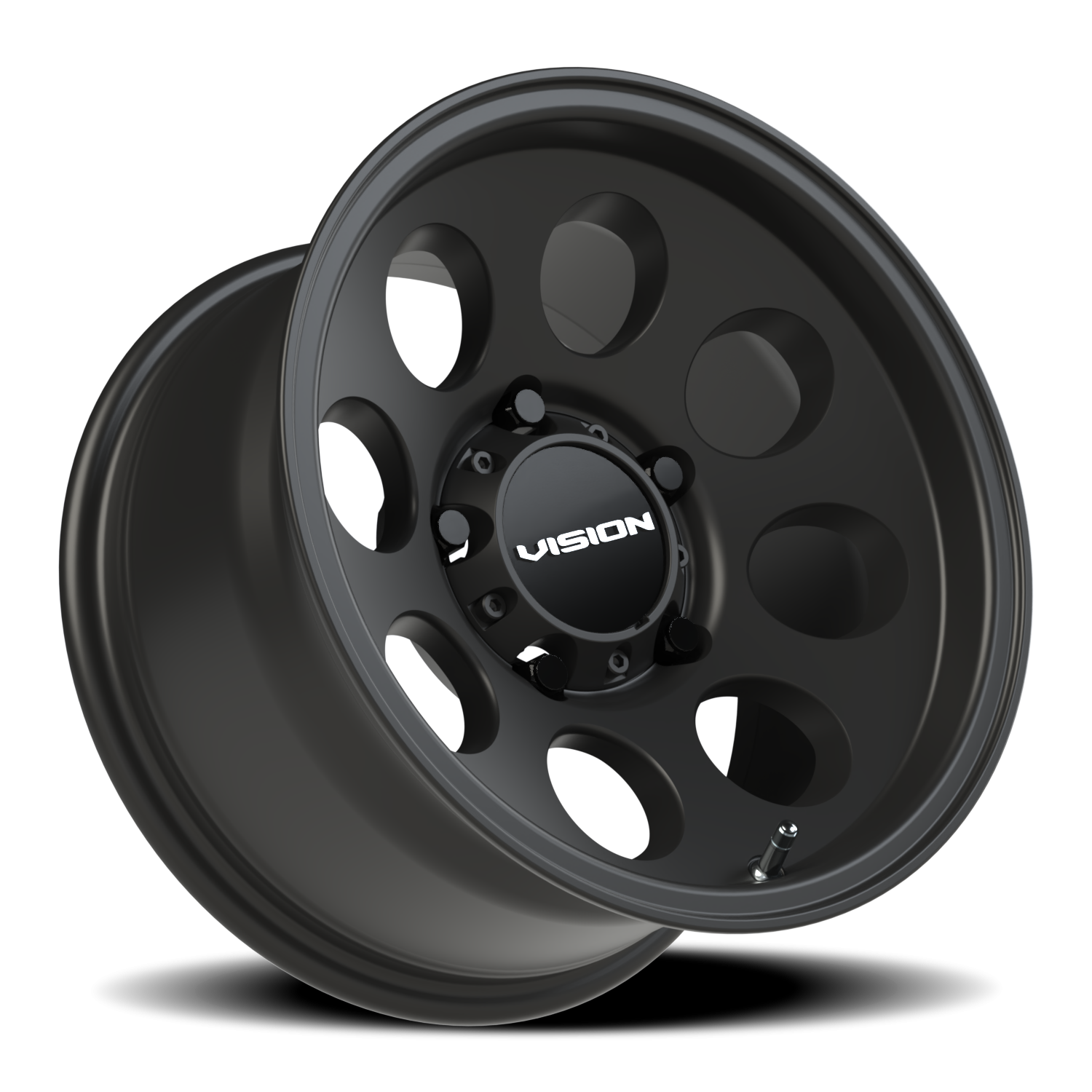 Vision Midway 15X8 Satin Black Wheel