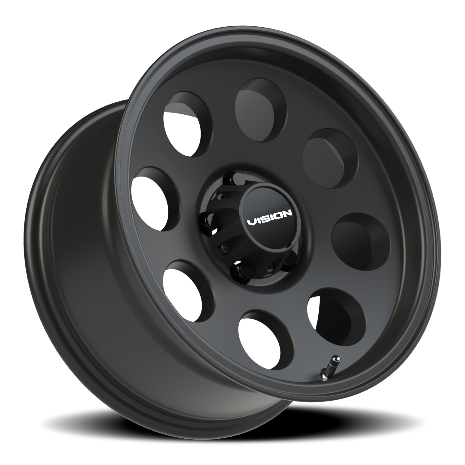 Vision Midway 16X8 Satin Black Wheel