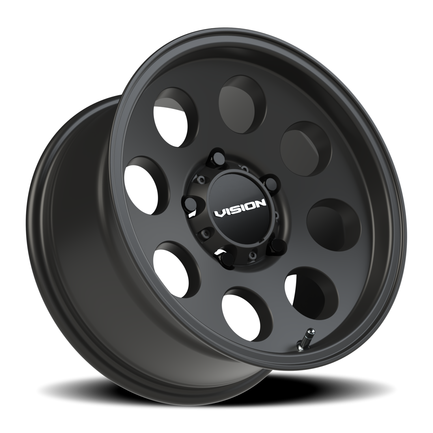 Vision Midway 16X8 Satin Black Wheel