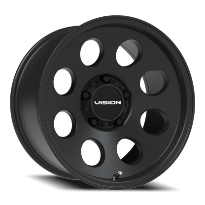 Vision Midway 17X9 Satin Black Wheel