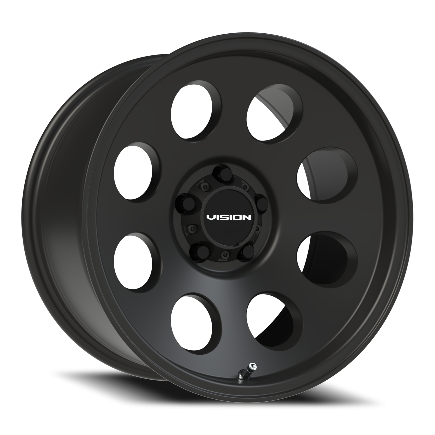 Vision Midway 17X9 Satin Black Wheel