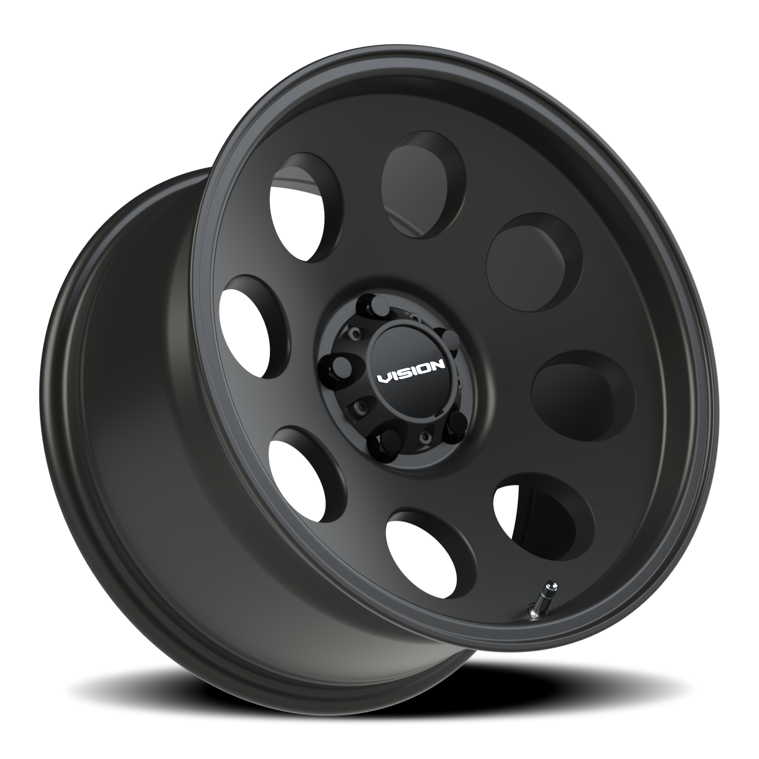 Vision Midway 17X9 Satin Black Wheel