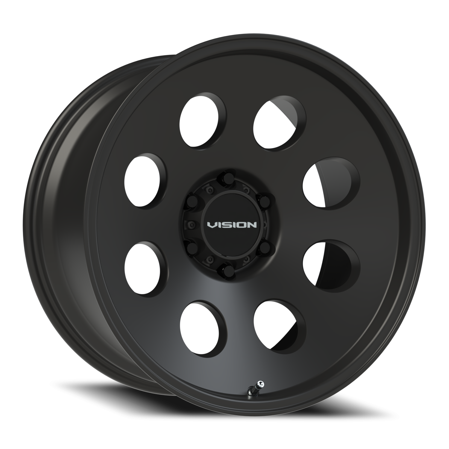 Vision Midway 20X10 Satin Black Wheel