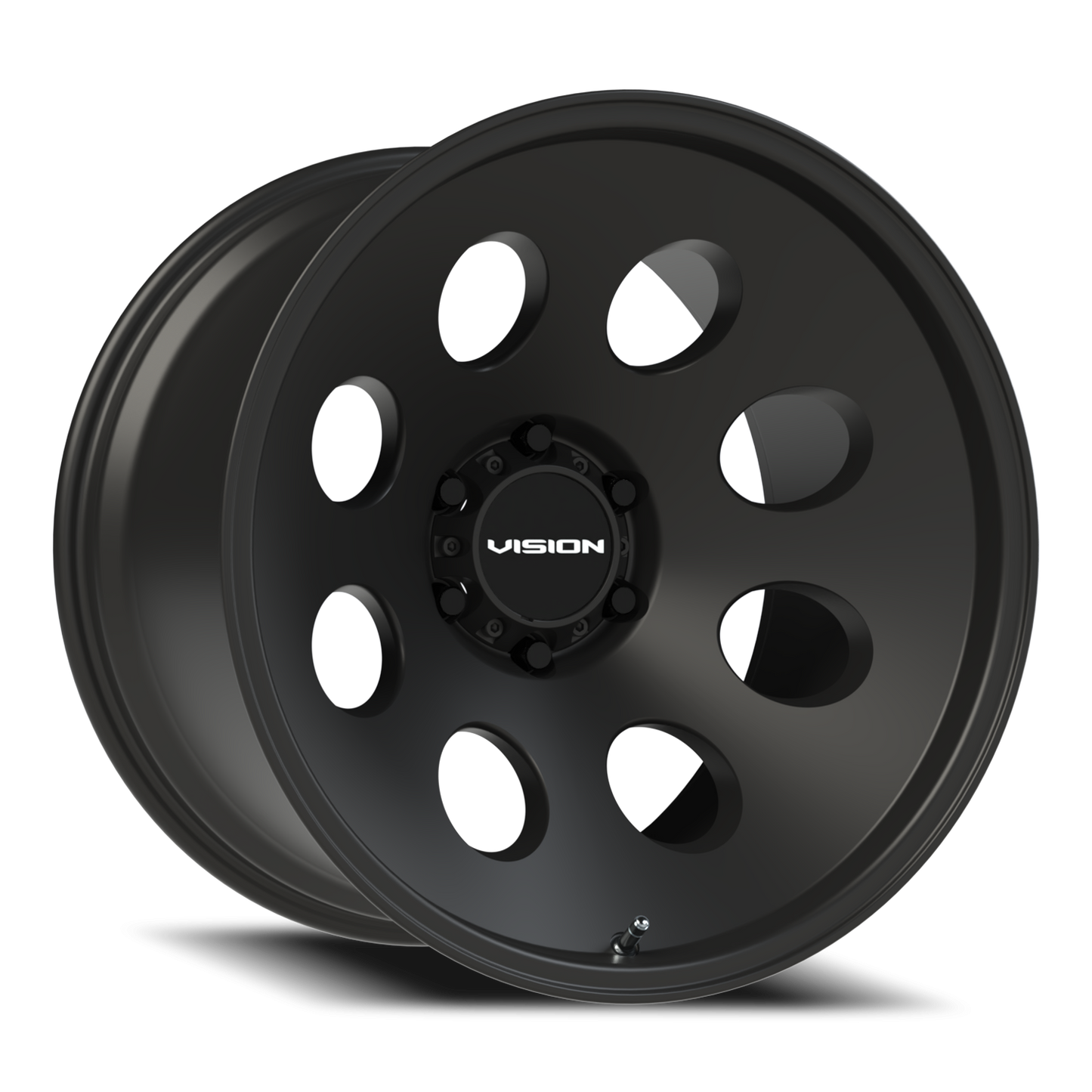 Vision Midway 20X12 Satin Black Wheel
