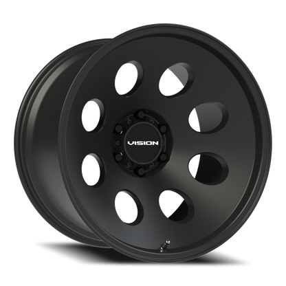 Vision Midway 20X12 Satin Black Wheel