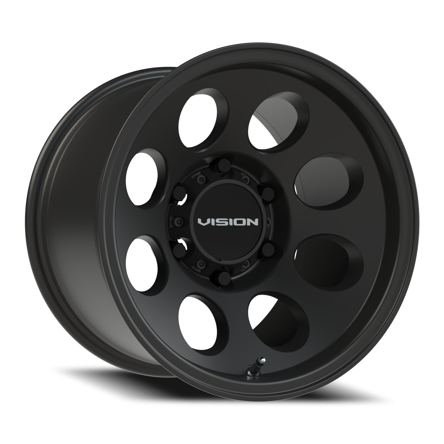 Vision Midway 15X10 Satin Black Wheel