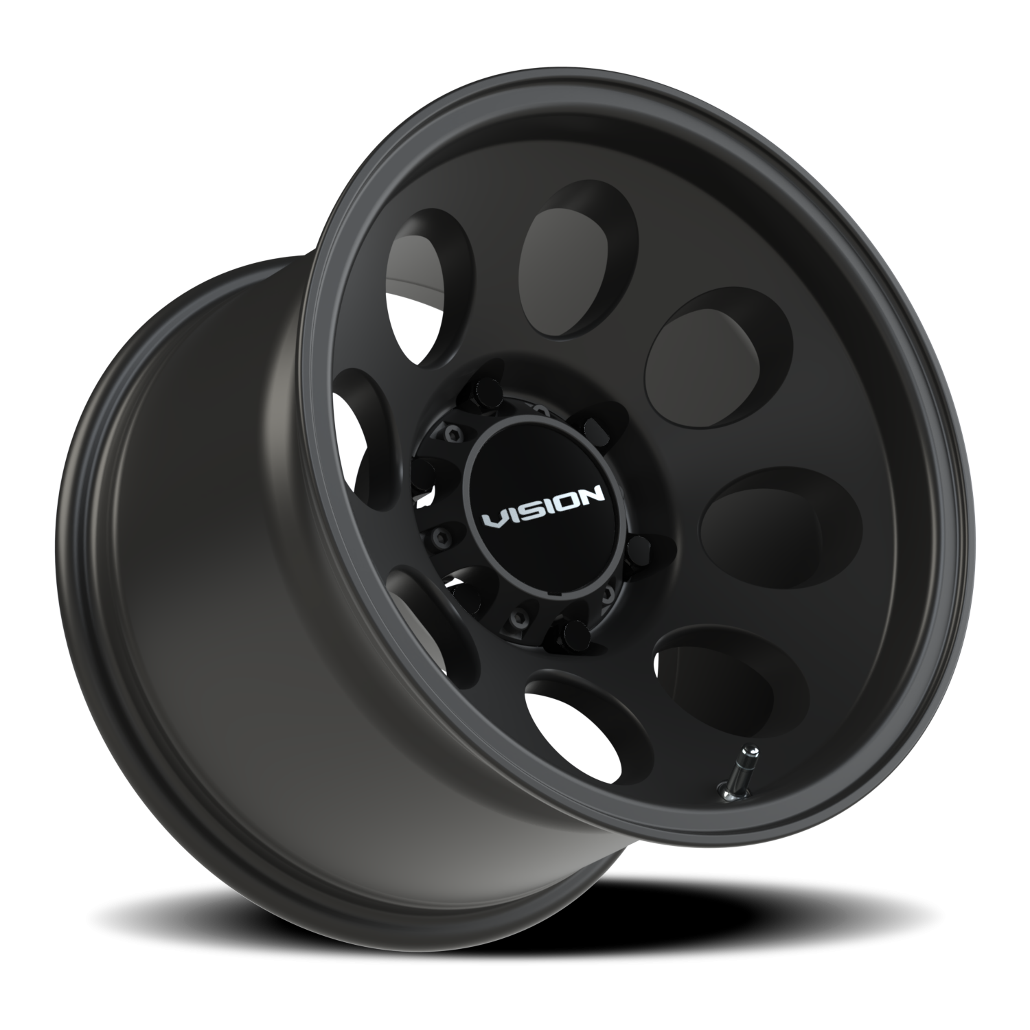 Vision Midway 15X10 Satin Black Wheel