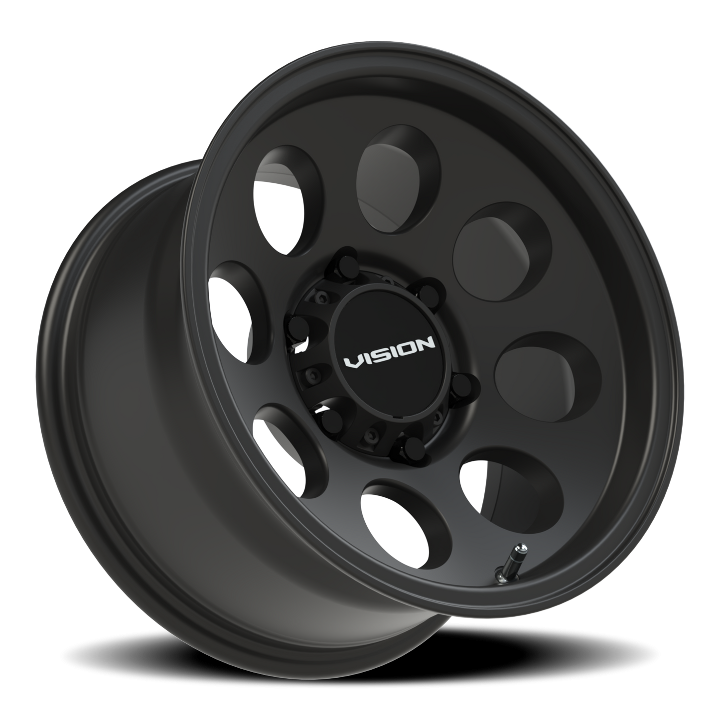 Vision Midway 15X8 Satin Black Wheel