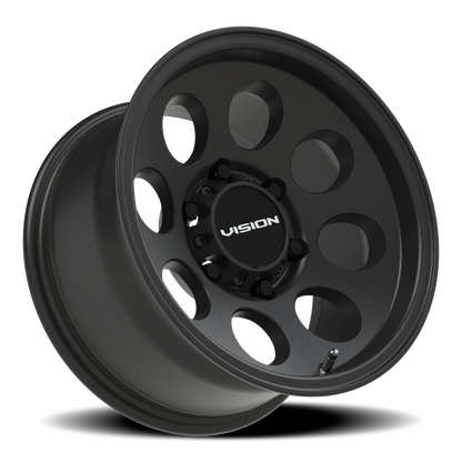 Vision Midway 15X8 Satin Black Wheel