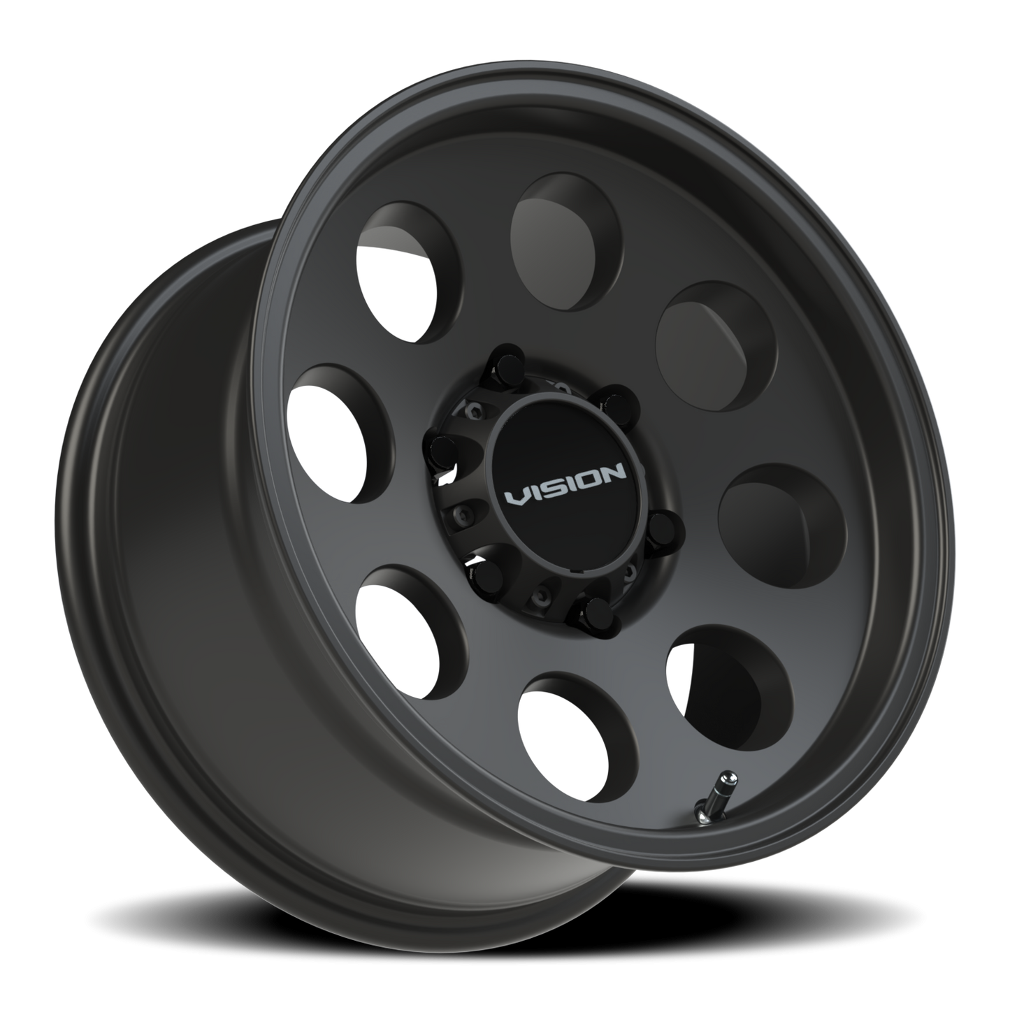 Vision Midway 16X8 Satin Black Wheel