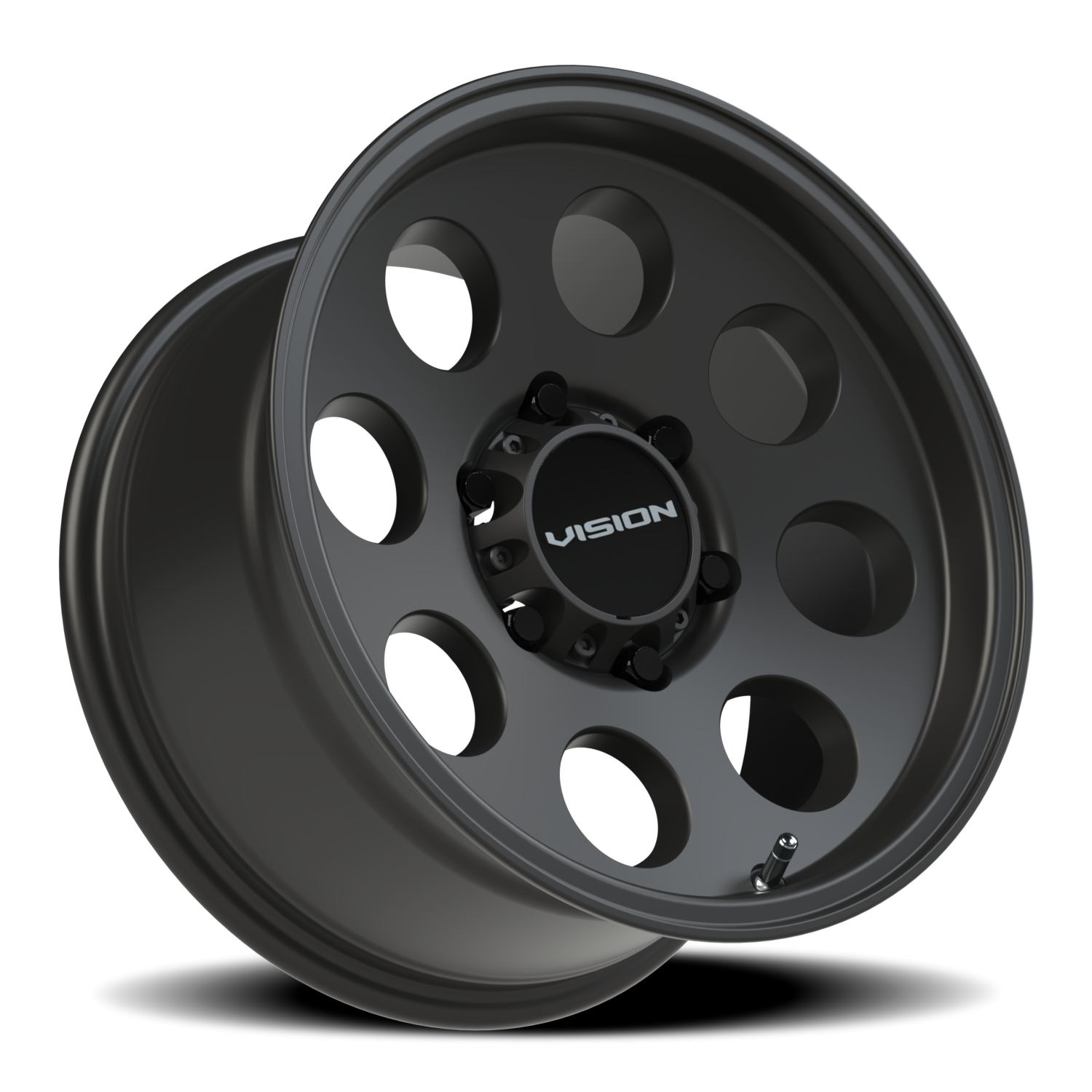 Vision Midway 16X8 Satin Black Wheel