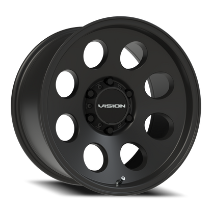 Vision Midway 17X9 Satin Black Wheel