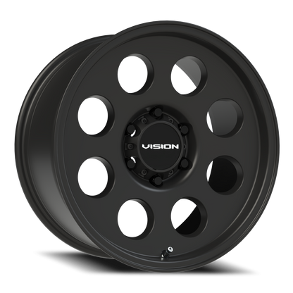 Vision Midway 18X9 Satin Black Wheel