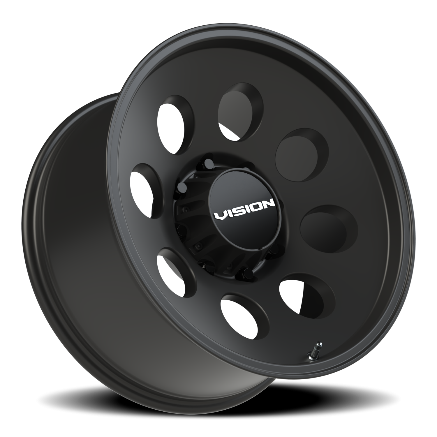 Vision Midway 20X10 Satin Black Wheel