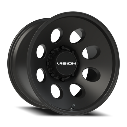 Vision Midway 20X12 Satin Black Wheel