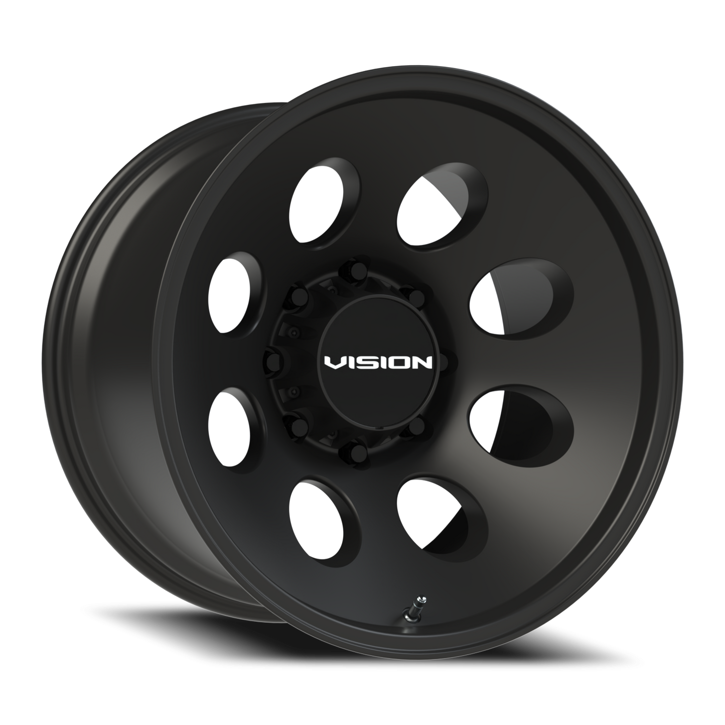 Vision Midway 20X12 Satin Black Wheel