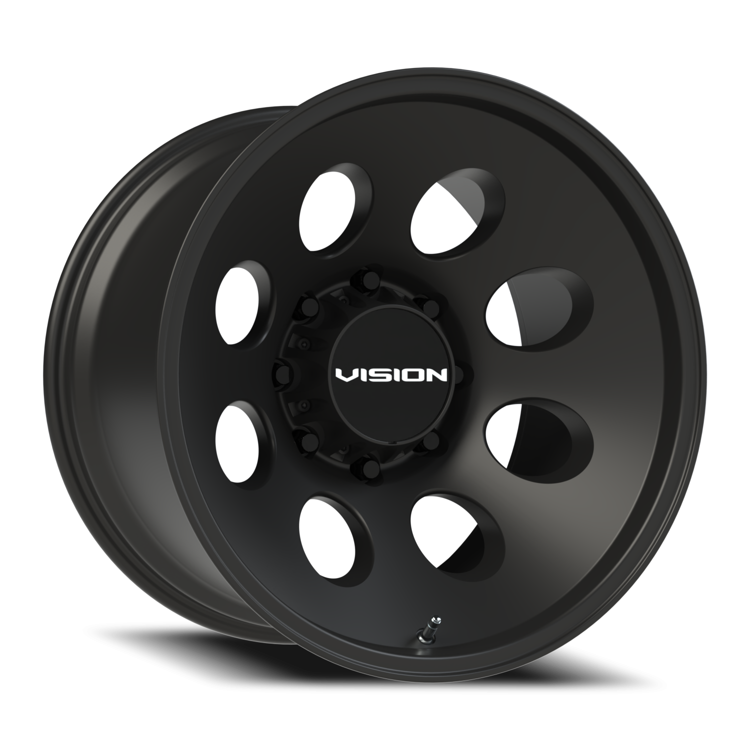 Vision Midway 20X12 Satin Black Wheel