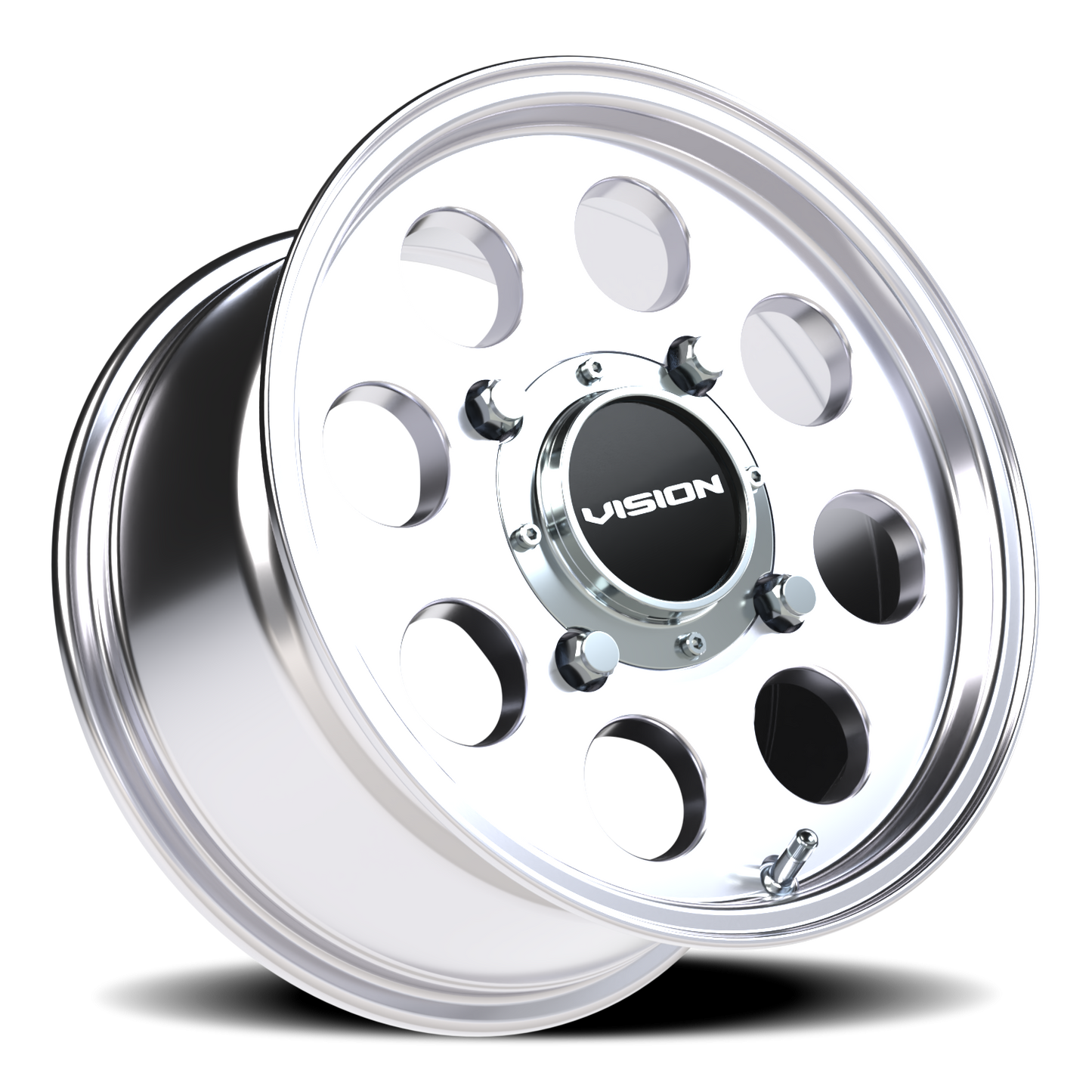 Vision Midway 14X7 Polished Wheel