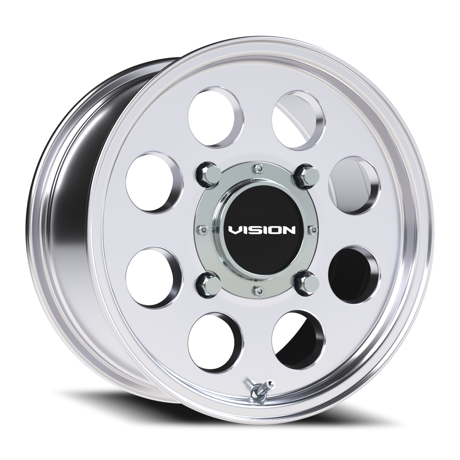Vision Midway 14X7 Polished Wheel