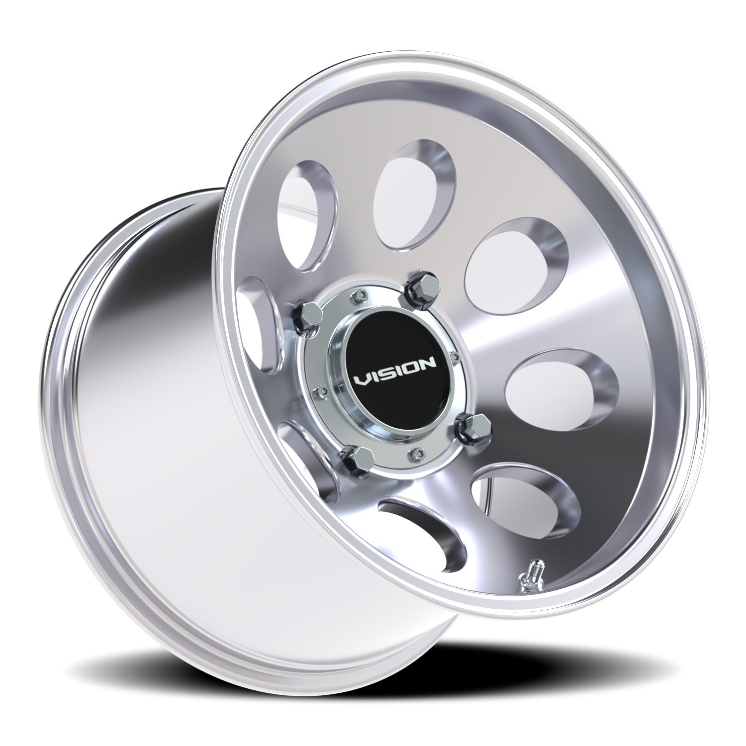 Vision Midway 15X10 Polished Wheel