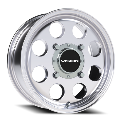 Vision Midway 15X6 Polished Wheel