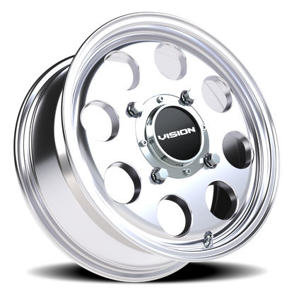 Vision Midway 15X6 Polished Wheel