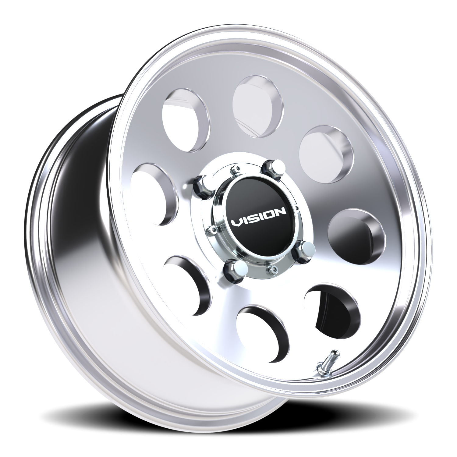 Vision Midway 15X7 Polished Wheel