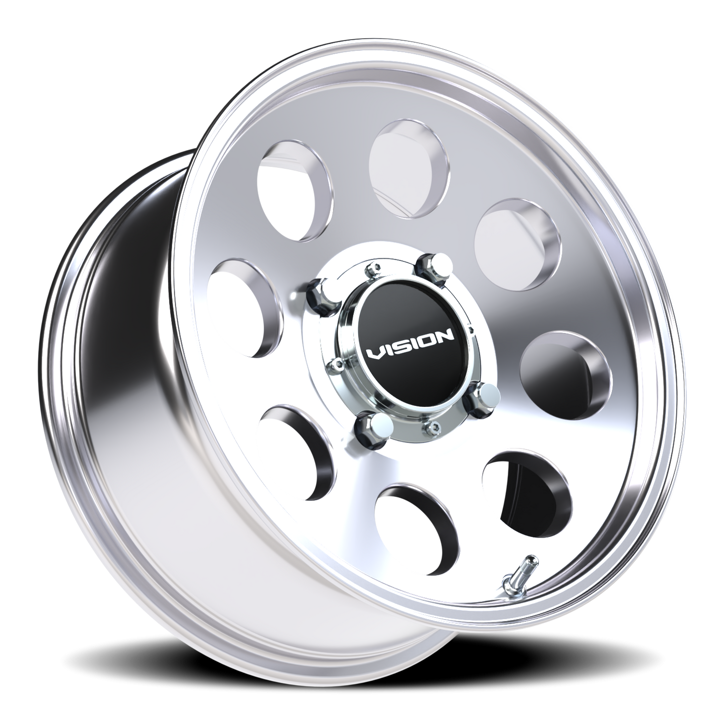 Vision Midway 15X7 Polished Wheel