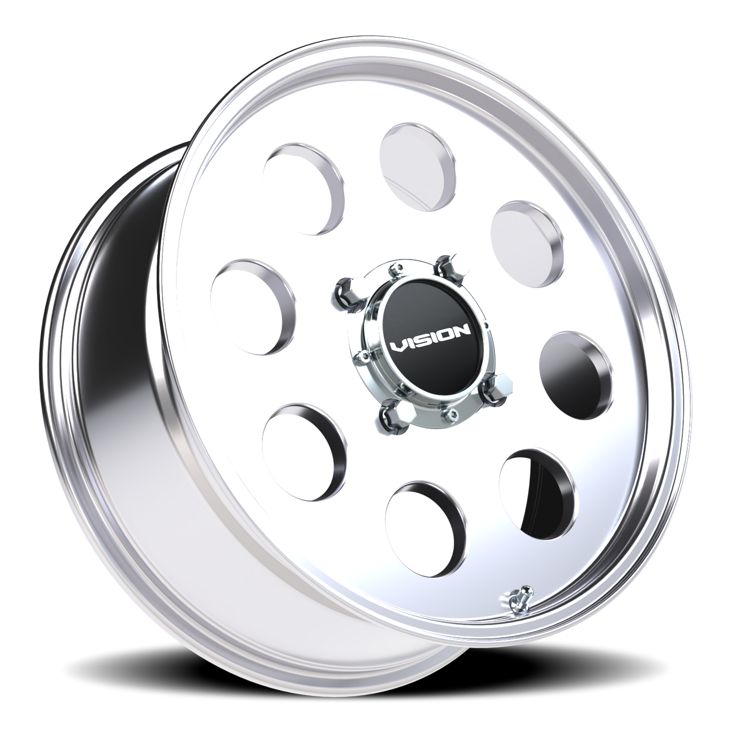 Vision Midway 17X7 Polished Wheel