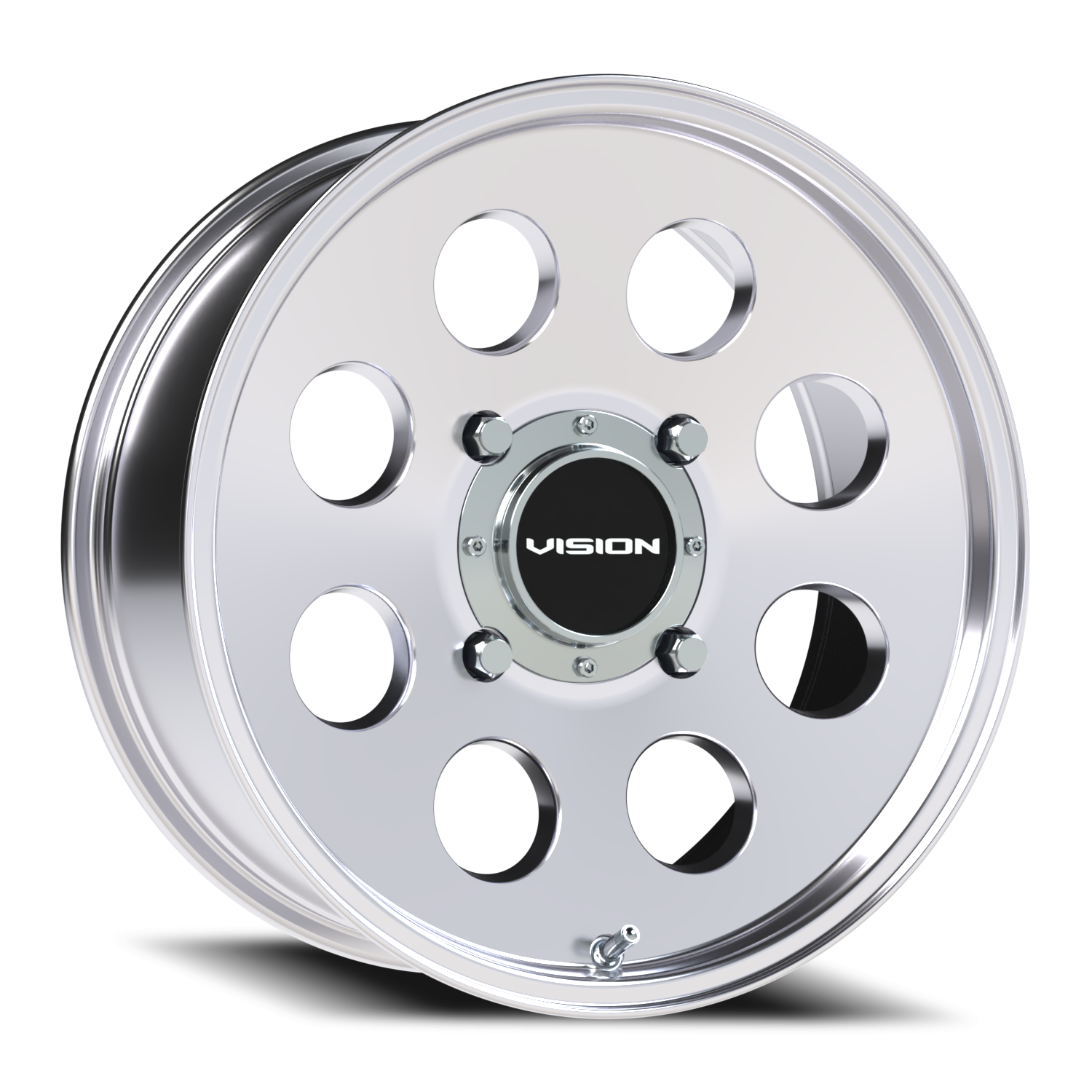 Vision Midway 17X7 Polished Wheel