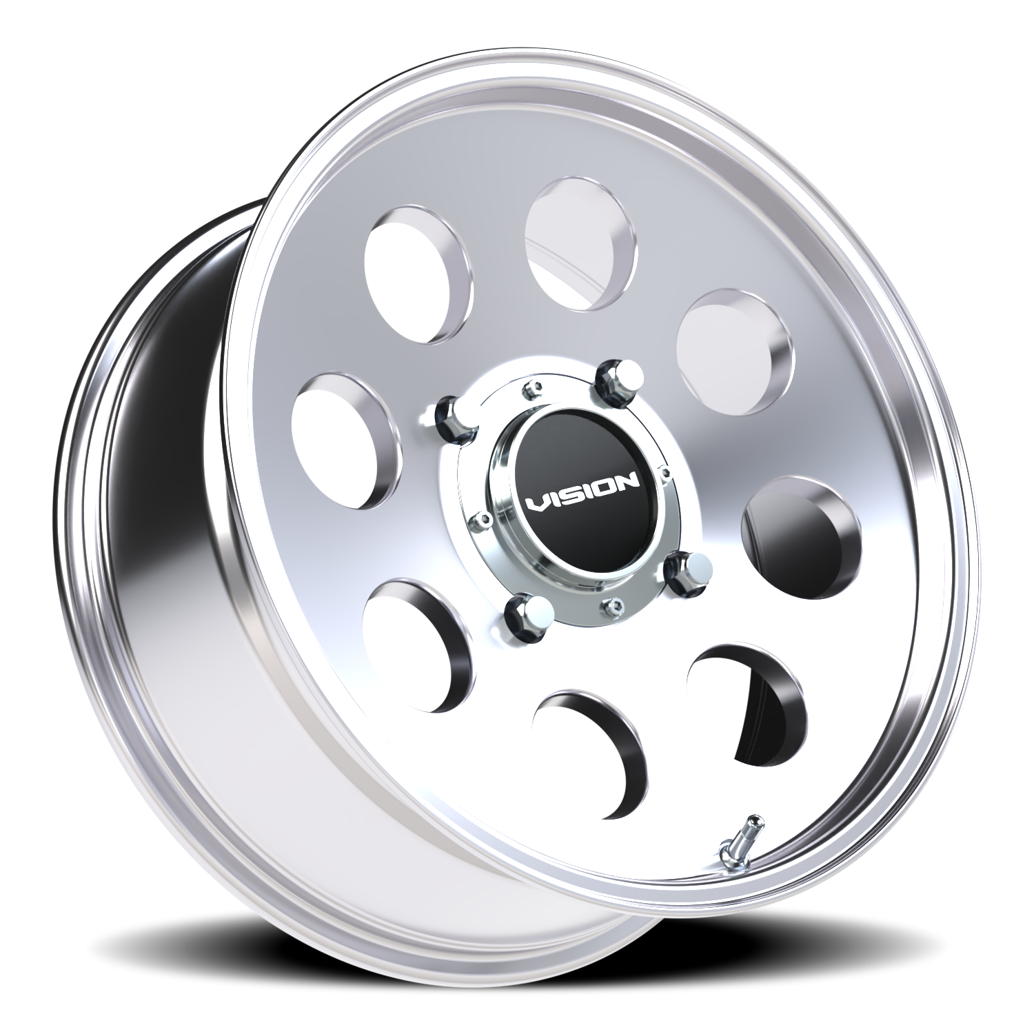Vision Midway 17X7 Polished Wheel