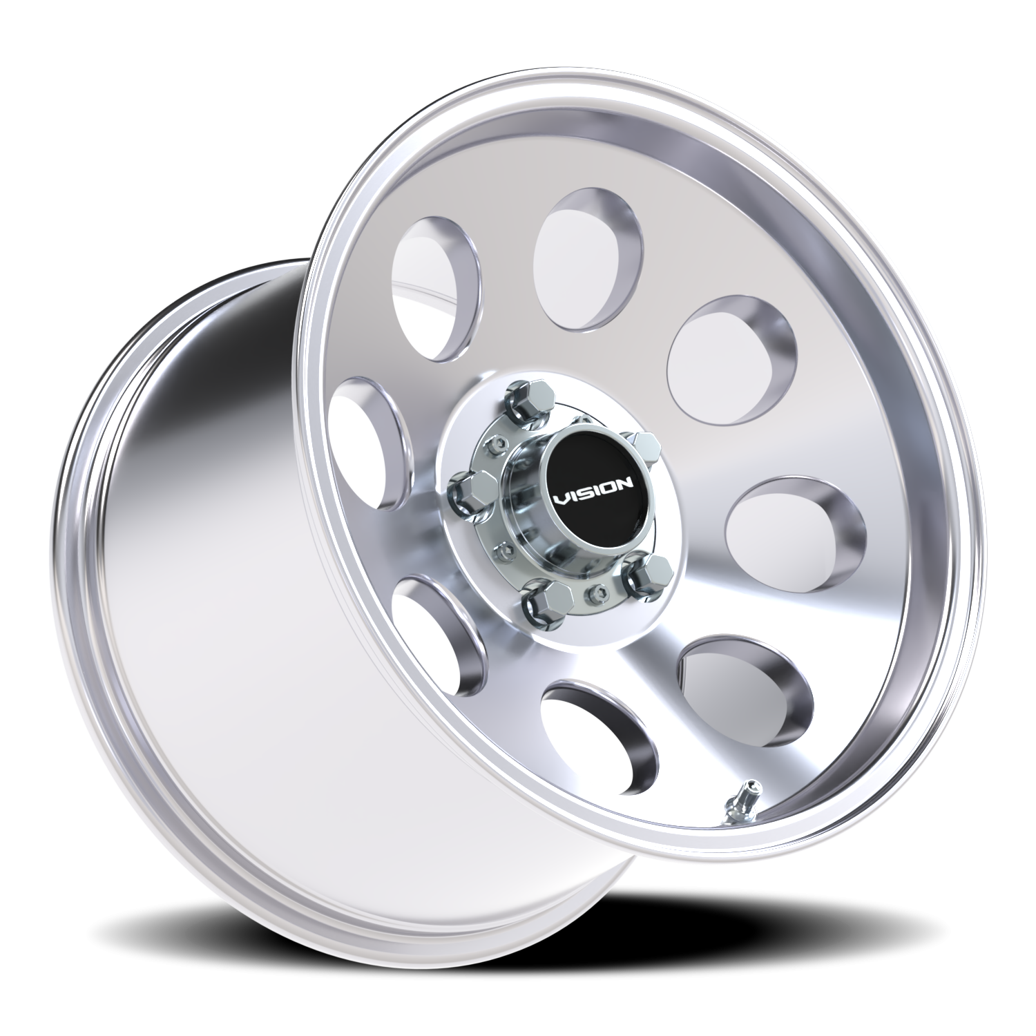 Vision Midway 15X10 Polished Wheel