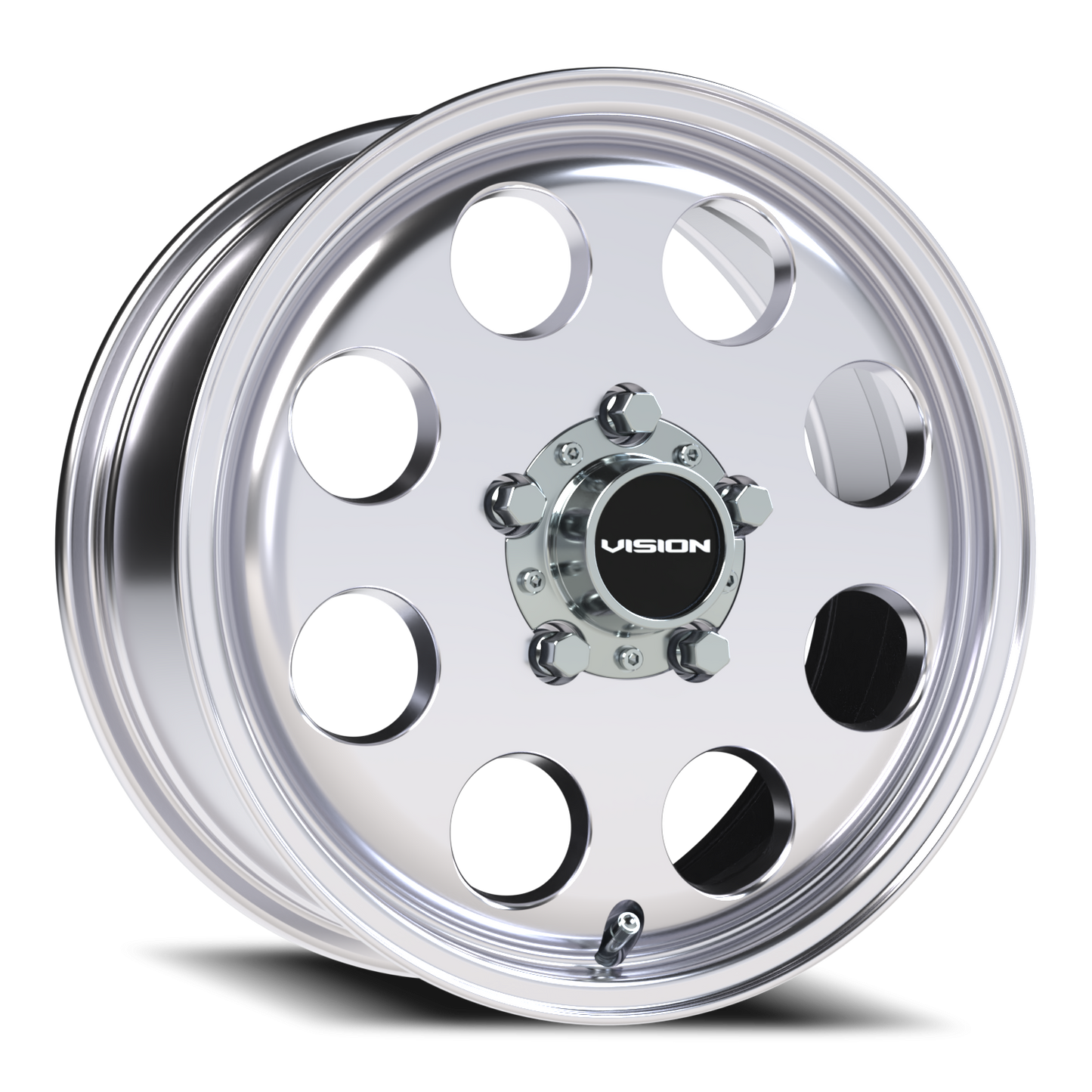 Vision Midway 15X6 Polished Wheel