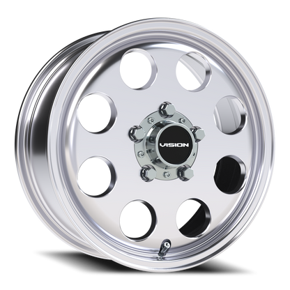 Vision Midway 15X6 Polished Wheel