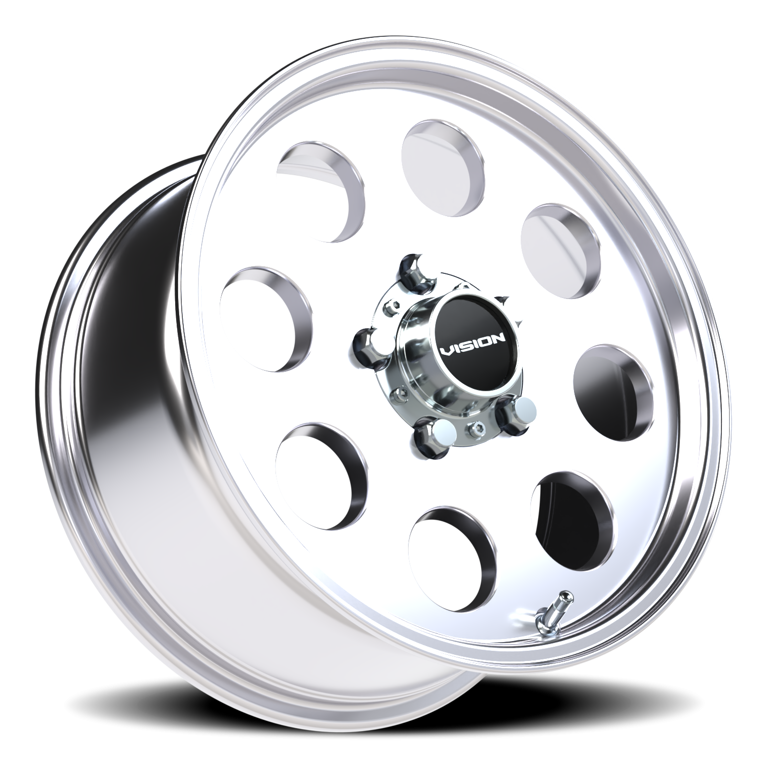Vision Midway 15X7 Polished Wheel