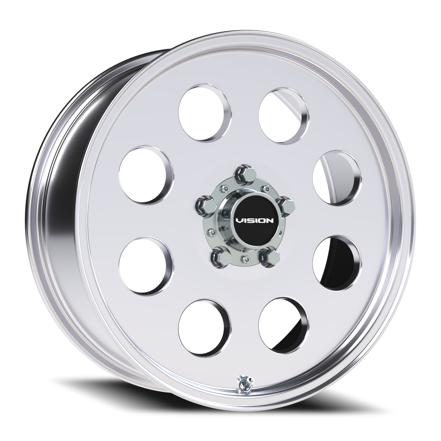 Vision Midway 17X7 Polished Wheel