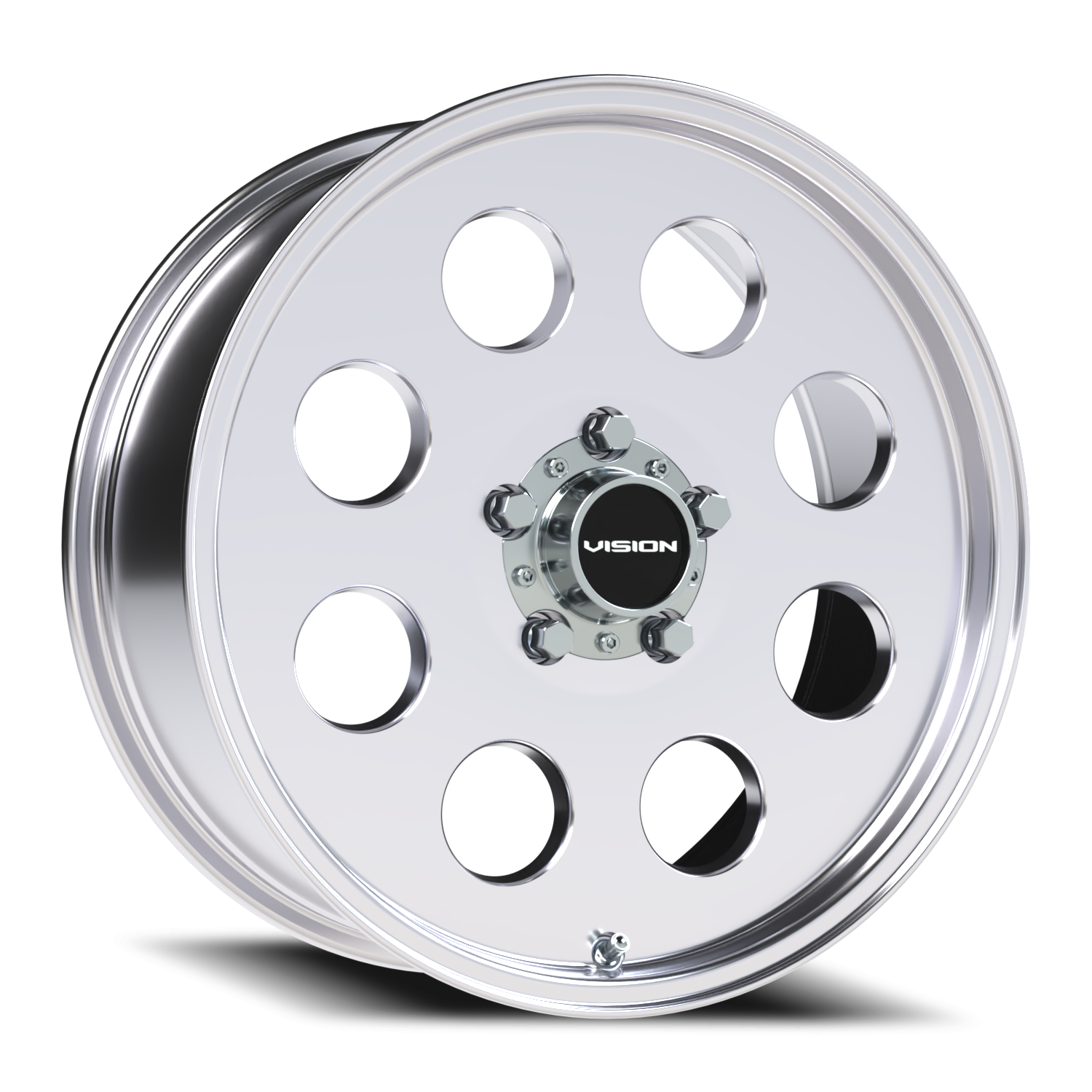 Vision Midway 17X7 Polished Wheel
