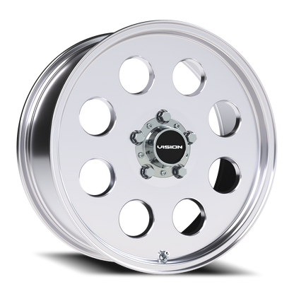 Vision Midway 17X7 Polished Wheel