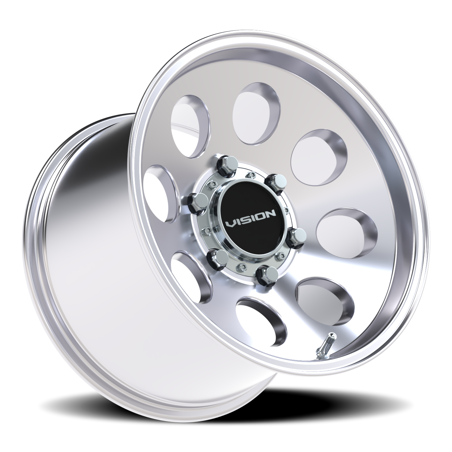 Vision Midway 15X10 Polished Wheel
