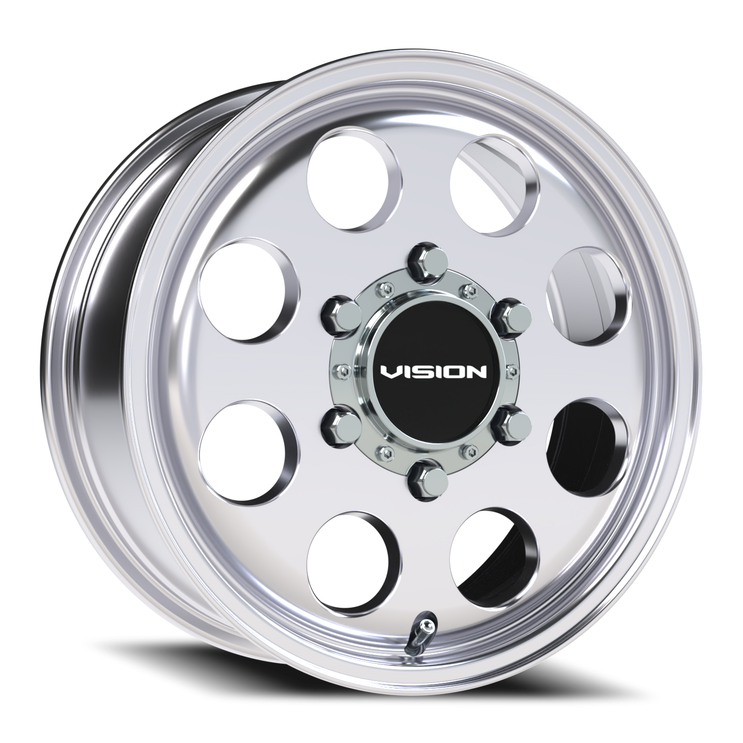Vision Midway 15X6 Polished Wheel