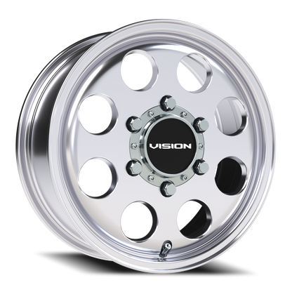 Vision Midway 15X6 Polished Wheel