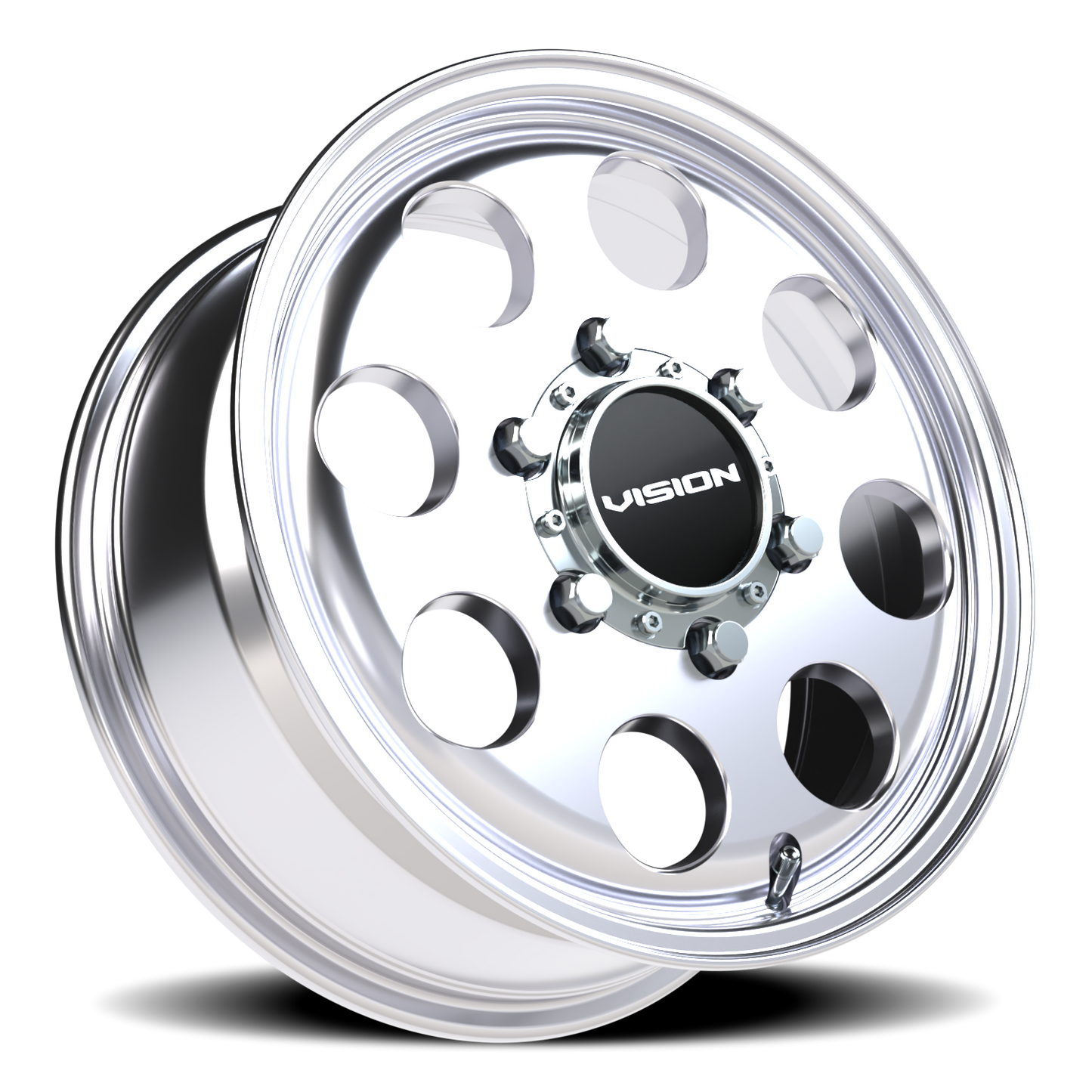 Vision Midway 15X6 Polished Wheel