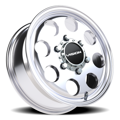 Vision Midway 15X6 Polished Wheel