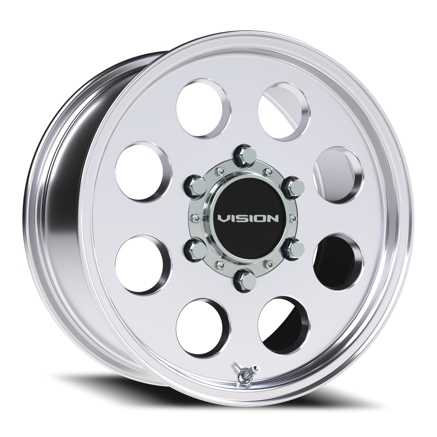 Vision Midway 15X7 Polished Wheel