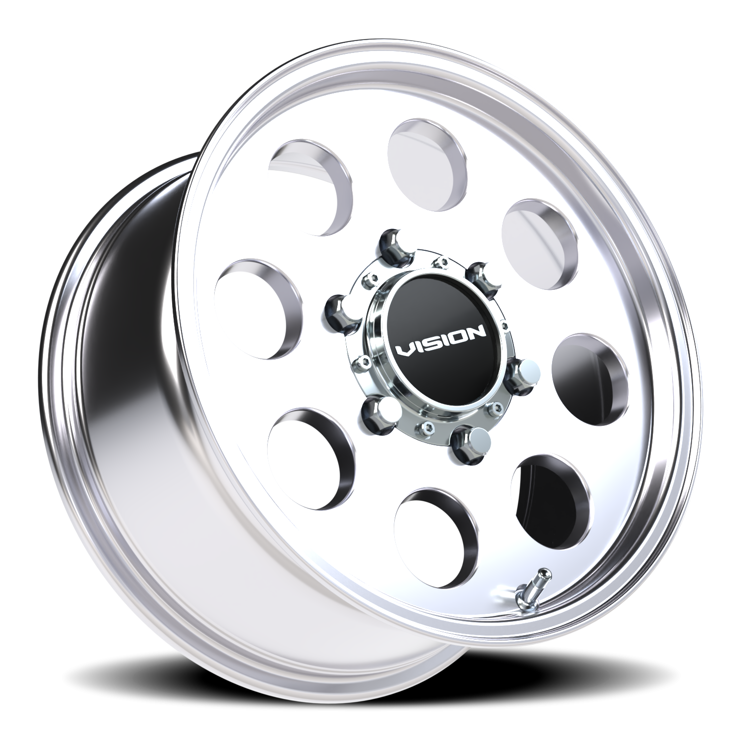 Vision Midway 15X7 Polished Wheel