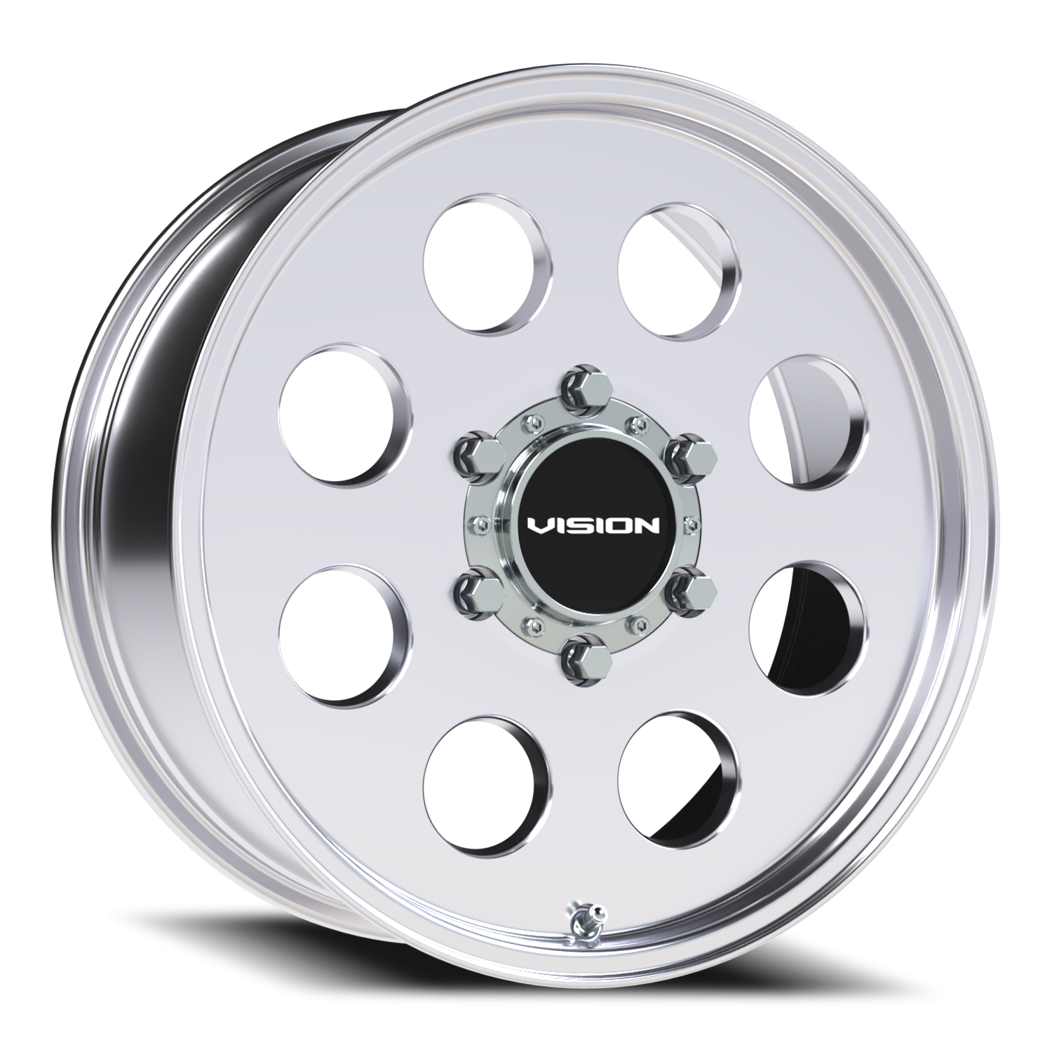 Vision Midway 17X7 Polished Wheel