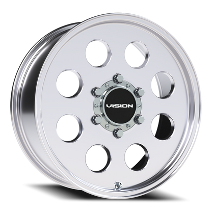 Vision Midway 17X7 Polished Wheel