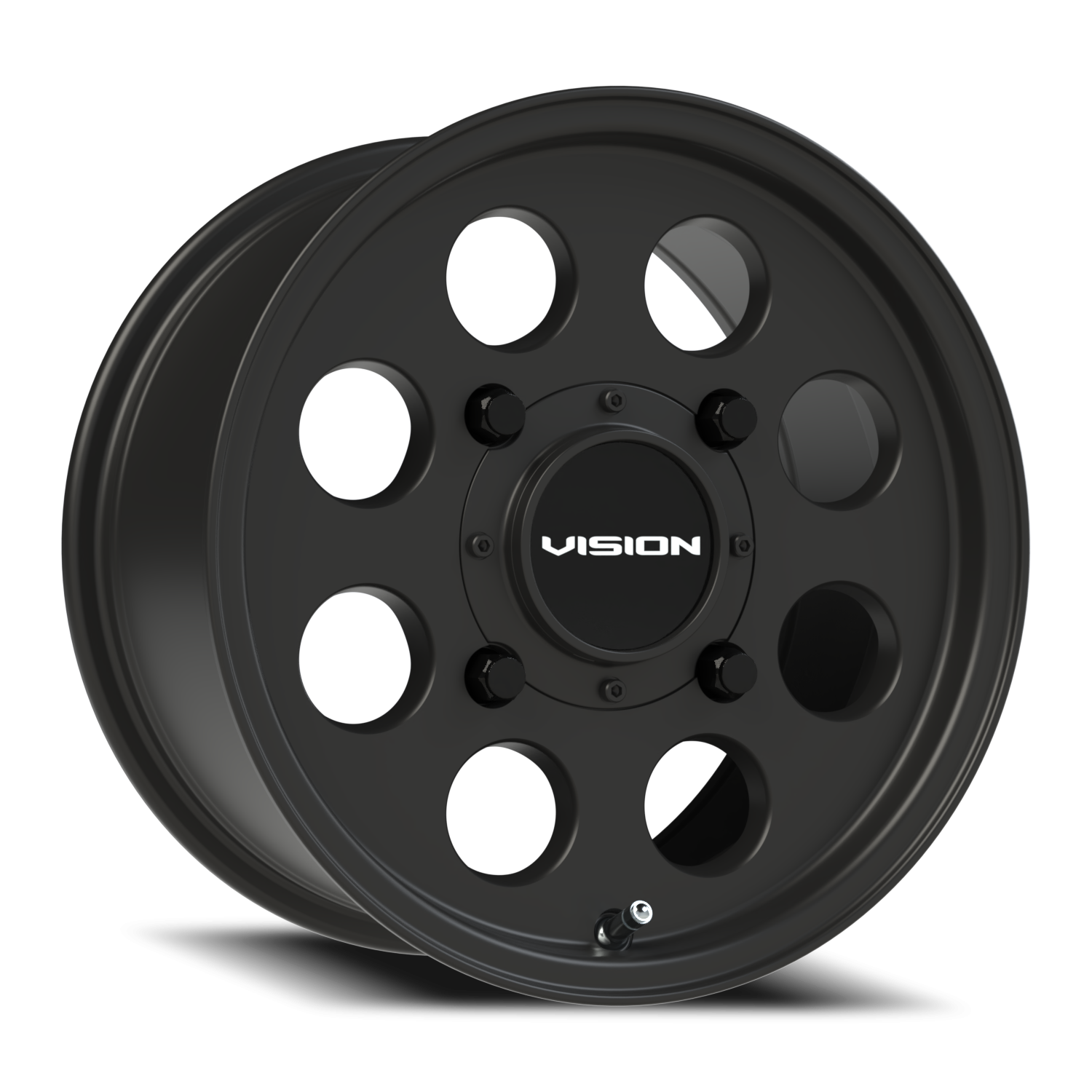 Vision Midway 14X7 Satin Black Wheel