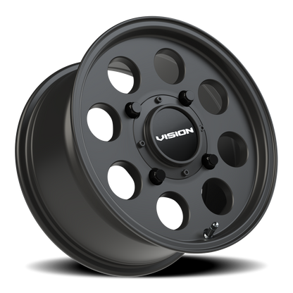 Vision Midway 14X7 Satin Black Wheel